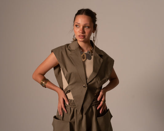 AURA VEST SAGE