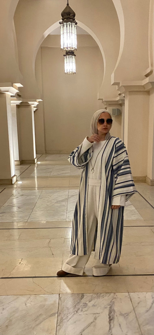 Loomed Winter Set blue