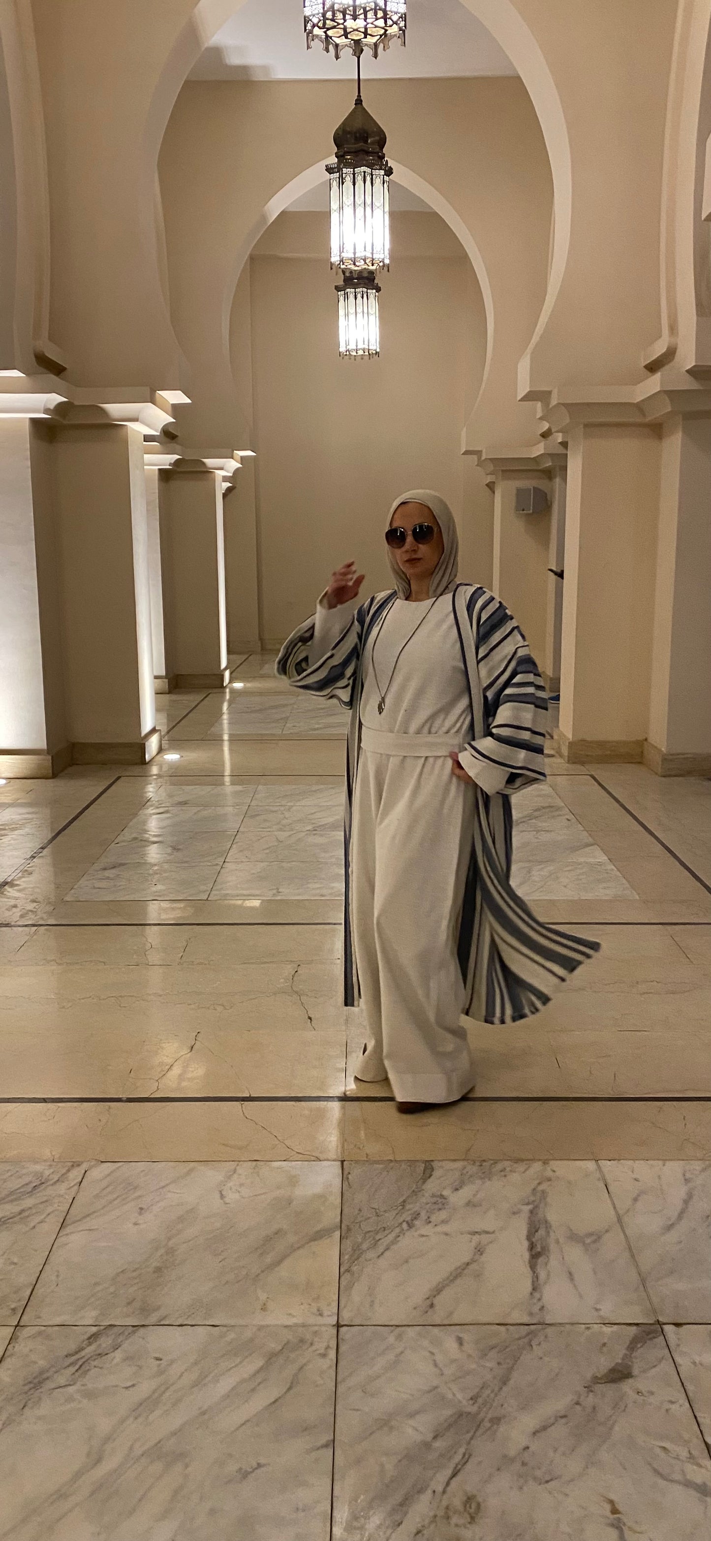 Loomed Winter Set blue