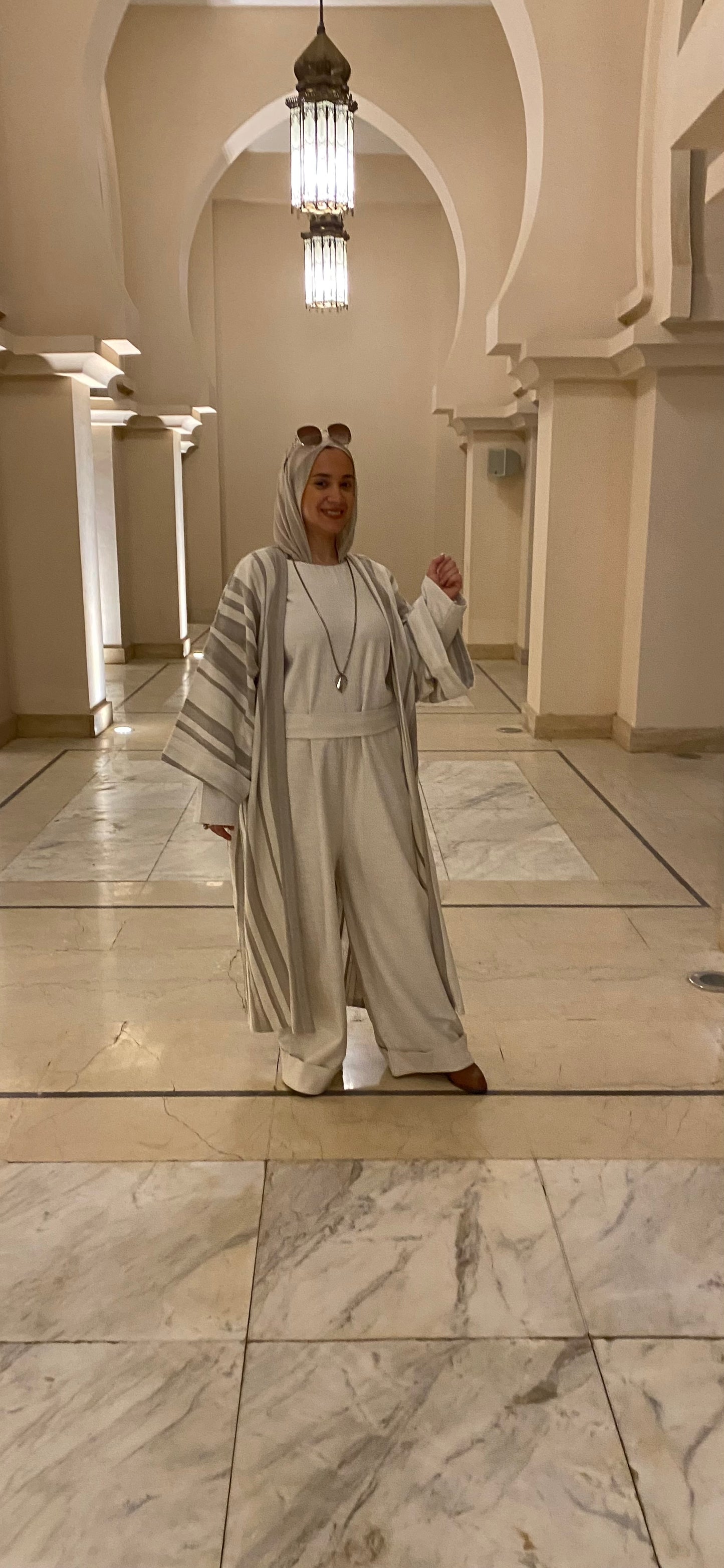 Loomed Winter Set Beige