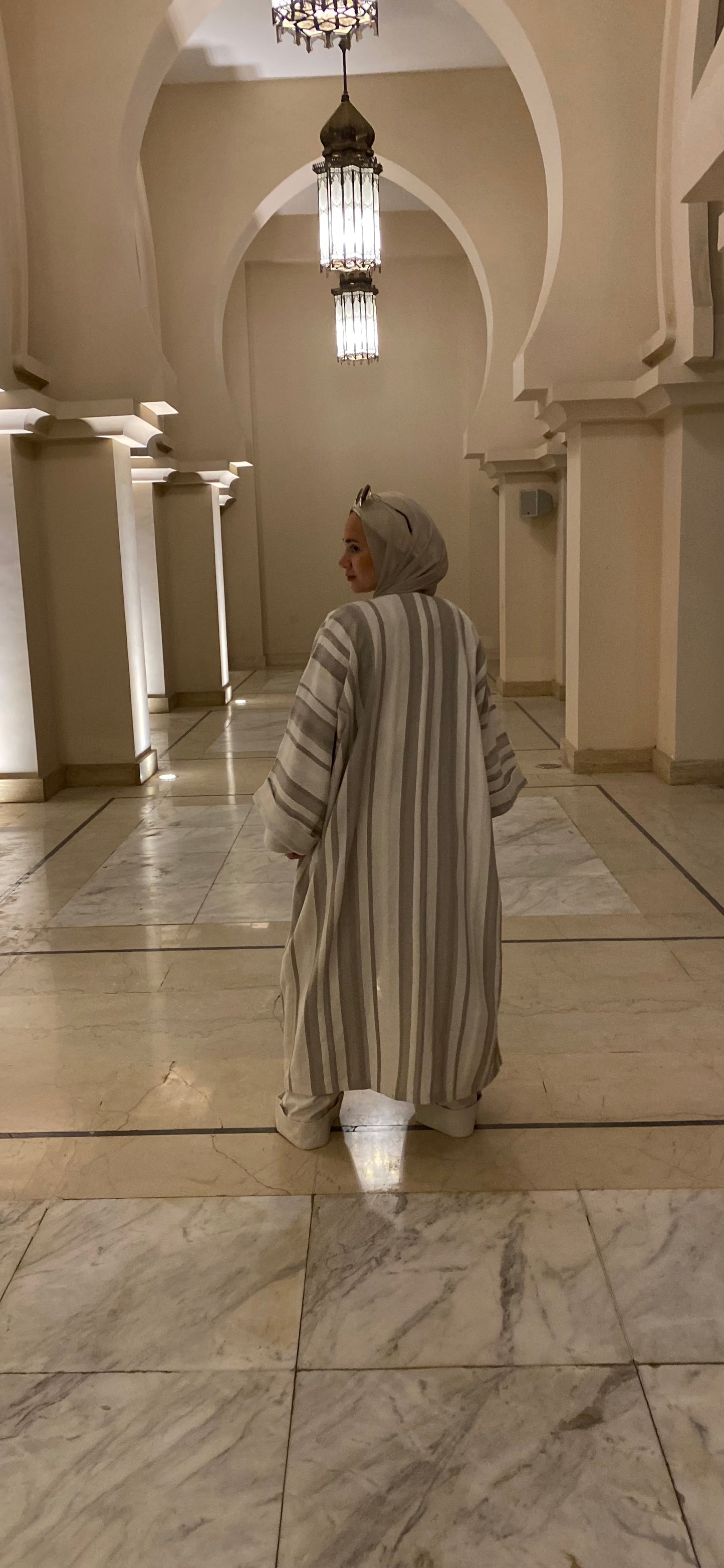 Loomed Winter Set Beige