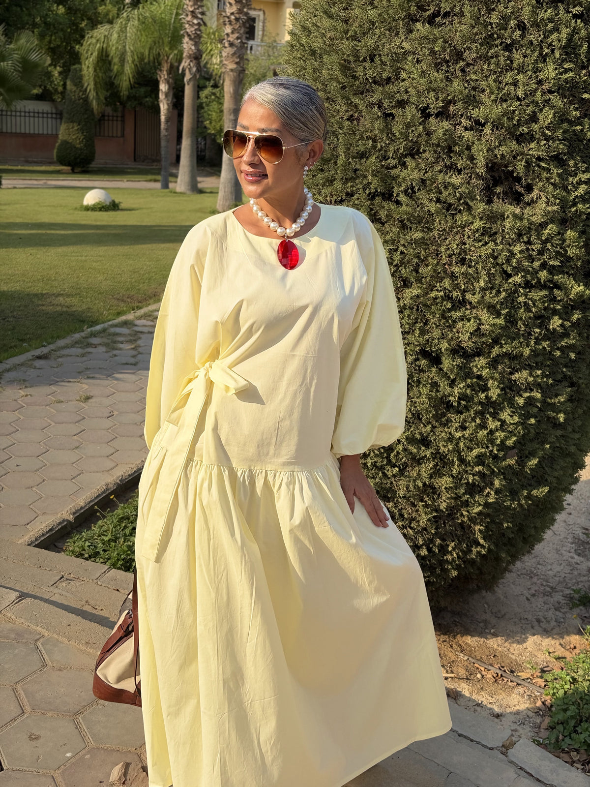 ZAHARA Honey Glow | Women's Bohemian Maxi Dress | BOHAVIA