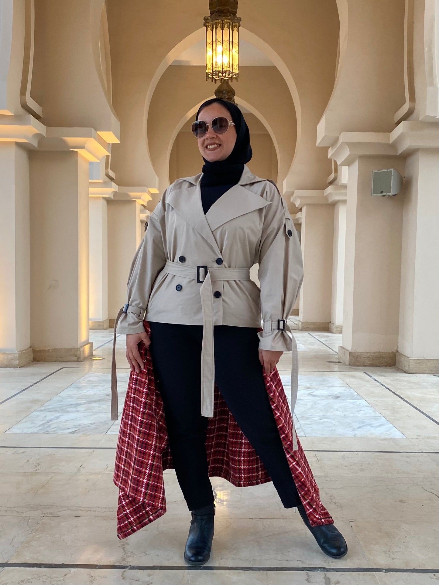 Infinity Trench Coat Beige