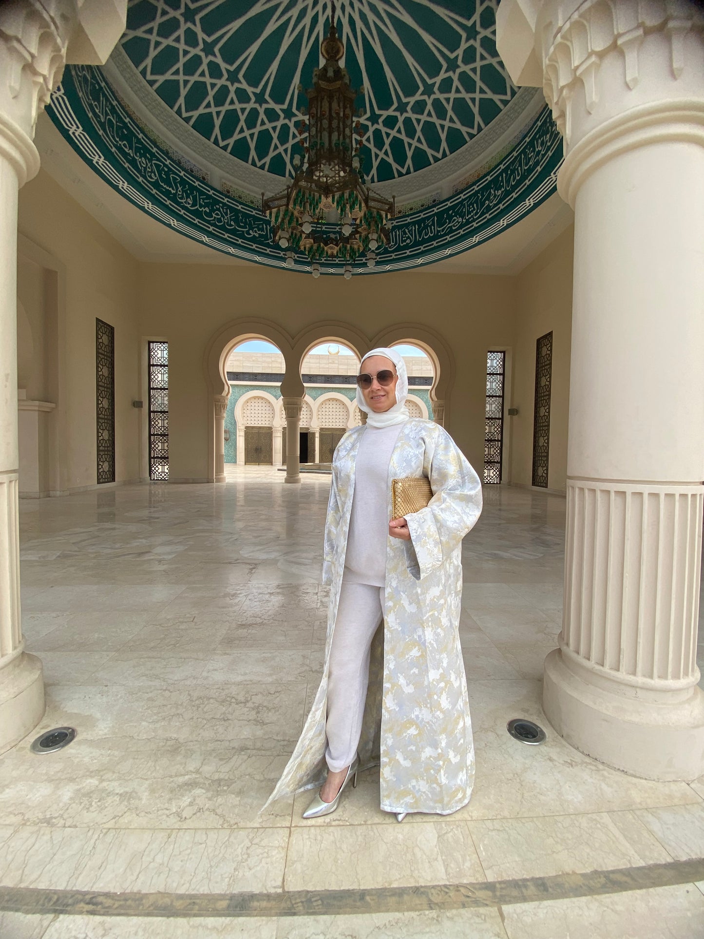 Layali Kaftan Silver
